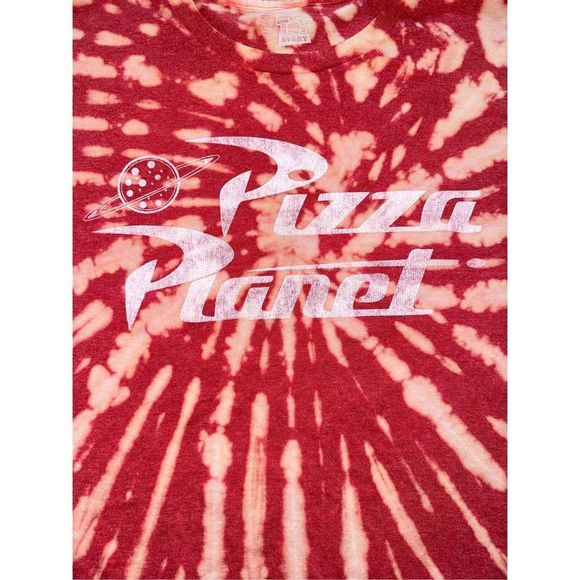 Toy Story Pizza Planet Bleached Tee - Picture 3 of 4